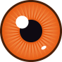 Orange Colored Contact Lenses