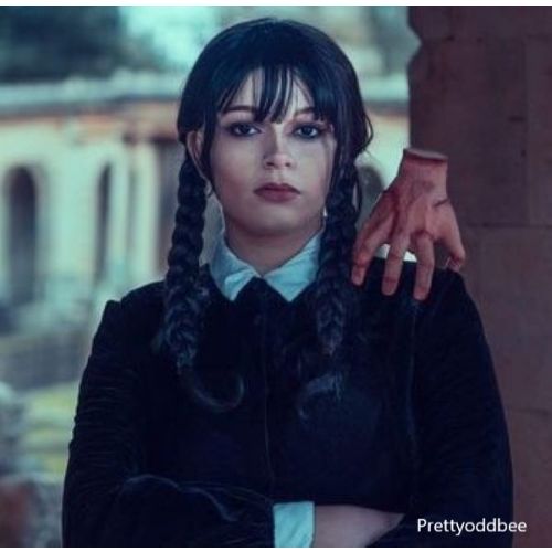 how to dress up as wednesday addams Pretty Odd Bee