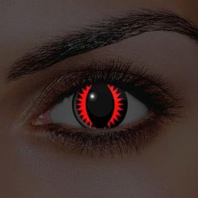i-Glow Red Dragon UV Contact Lenses