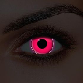 Pink UV Contact Lenses