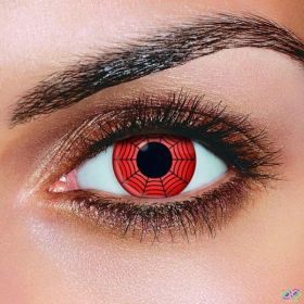 Red Web Contact Lenses (Pair)
