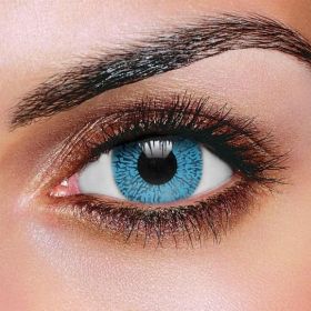 Sapphire Blue One Tone Contact Lenses