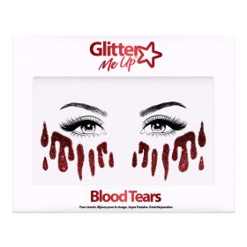 Blood Tears Sticker Tattoo